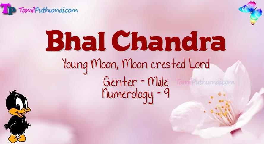 Bhal Chandra-babyname-meaning